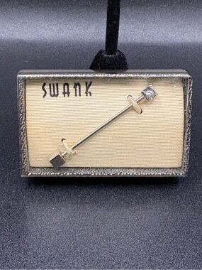 Vtg SWANK Tie Bar IOB